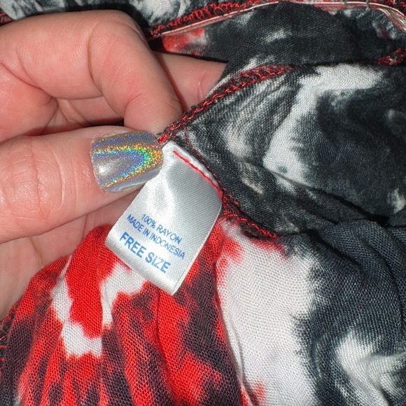 🖤 Just From Bali Tie-Dye Off-Shoulder Dress - Free Size 🖤 - Picture 5 of 5